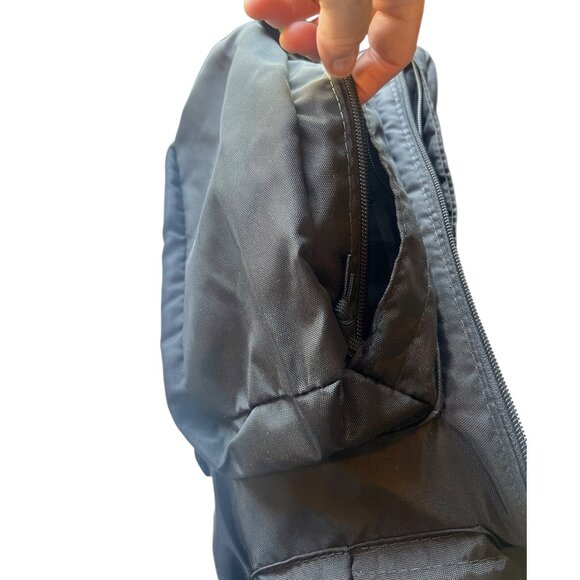 L.L. Bean Camera Case Padded Black Nylon Bag Elastic and Hook & Loop Straps - Picture 10 of 16